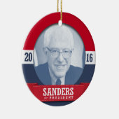 BERNIE SANDERS 2016 KERAMISCH ORNAMENT (Rechts)