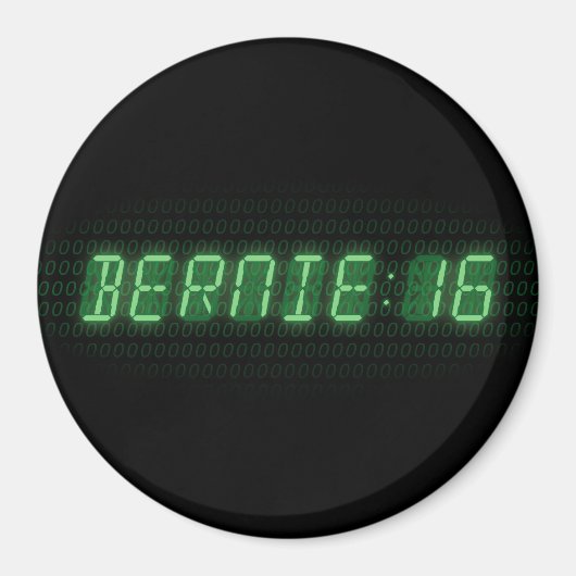 Bernie Sanders 2016 Klok Magneet (Voorkant)
