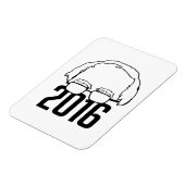 Bernie Sanders 2016 Magneet (Linkerzijde)