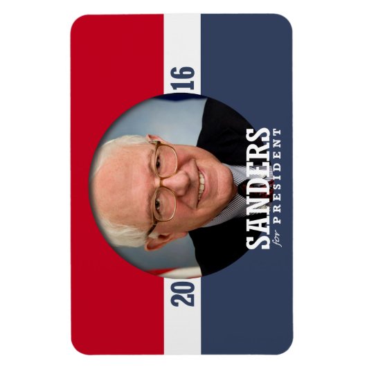 BERNIE SANDERS 2016 MAGNEET (Verticaal)