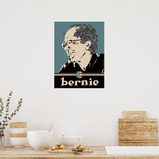 Bernie Sanders 2016 Poster (Keuken)