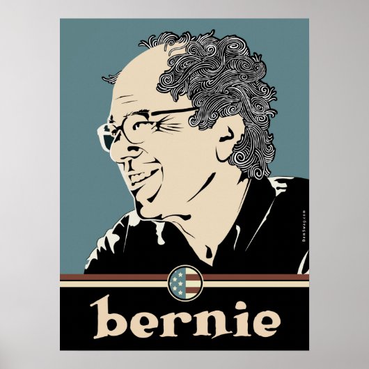 Bernie Sanders 2016 Poster (Voorkant)