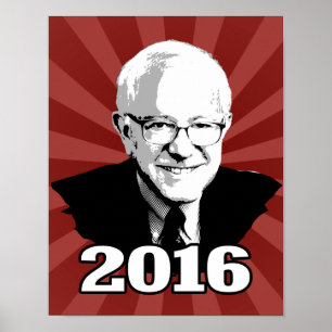 BERNIE SANDERS 2016 POSTER