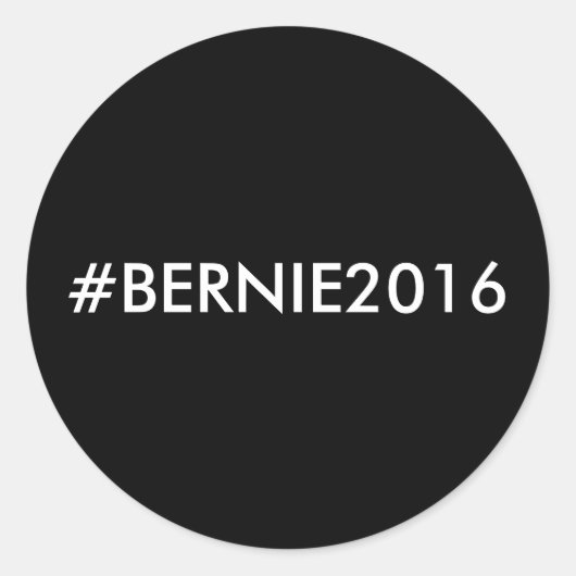 Bernie Sanders 2016 Promo Stickers (Voorkant)
