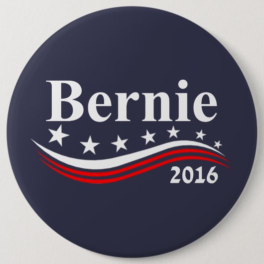 Bernie Sanders 2016 Ronde Button 6,0 Cm (Voorkant)