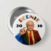 Bernie Sanders 2016 Ronde Button 7,6 Cm (Voorkant /achterkant)