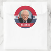 BERNIE SANDERS 2016 RONDE STICKER (Tas)