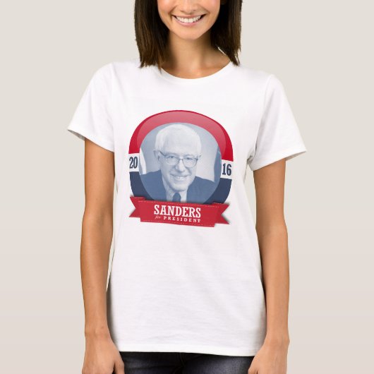 BERNIE SANDERS 2016 T-SHIRT (Voorkant)