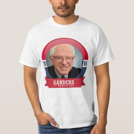 BERNIE SANDERS 2016 T-SHIRT (Voorkant)