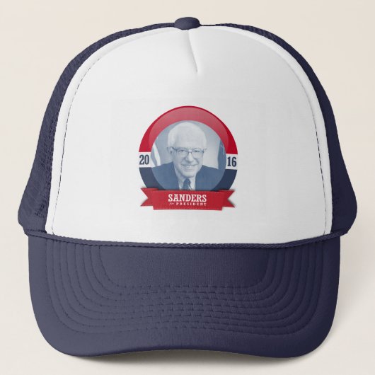 BERNIE SANDERS 2016 TRUCKER PET (Voorkant)