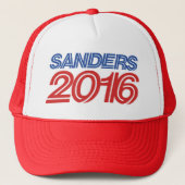 Bernie Sanders 2016 Trucker Pet (Voorkant)