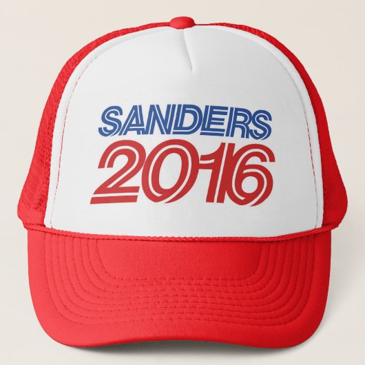 Bernie Sanders 2016 Trucker Pet (Voorkant)