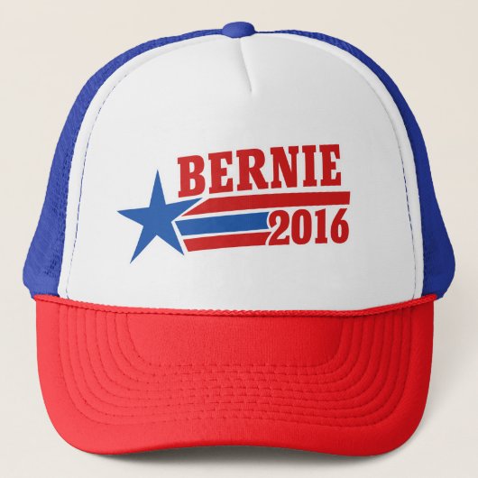 Bernie Sanders 2016 Trucker Pet (Voorkant)
