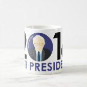 Bernie Sanders 2016 voor de aangepaste mok van pre (Center)