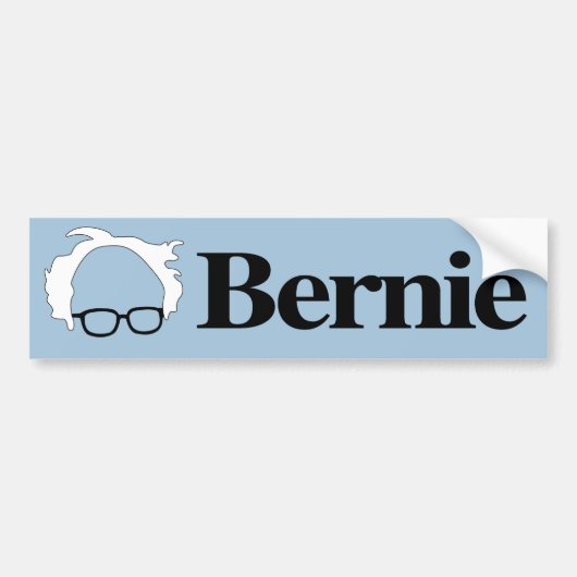 Bernie - Sanders 2016 voor President -.png Bumpersticker (Voorkant)