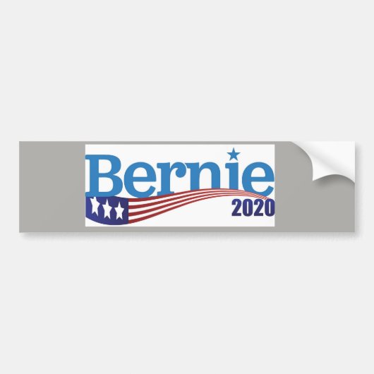 Bernie Sanders 2020 bumper Sticker Voel de Bern (Voorkant)