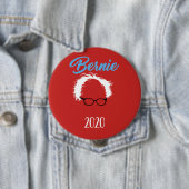 Bernie Sanders 2020 Button (In situ)