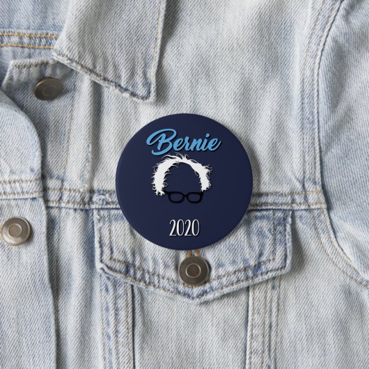 Bernie Sanders 2020 Button (In situ)