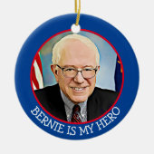 Bernie Sanders 2020 Keepomwille Souvenir Kerstmis Keramisch Ornament (Voorkant)