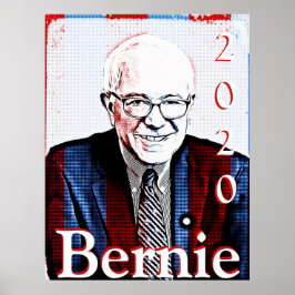 Bernie Sanders 2020 presidentsverkiezingen Poster