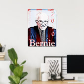 Bernie Sanders 2020 presidentsverkiezingen Poster (Thuiskantoor)