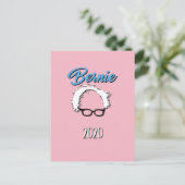 Bernie Sanders 2020 Protest Briefkaart (Staand voorkant)