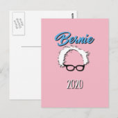 Bernie Sanders 2020 Protest Briefkaart (Voorkant / Achterkant)