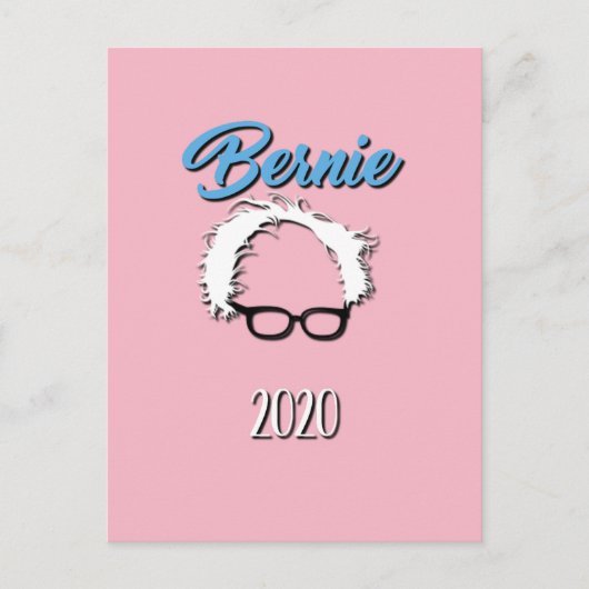 Bernie Sanders 2020 Protest Briefkaart (Voorkant)