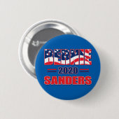 Bernie-Sanders-2020 Ronde Button 5,7 Cm (Voorkant /achterkant)