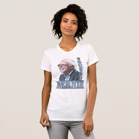 Bernie Sanders 2020 Verkiezingsondersteuningstests T-shirt (Voorkant volledig)