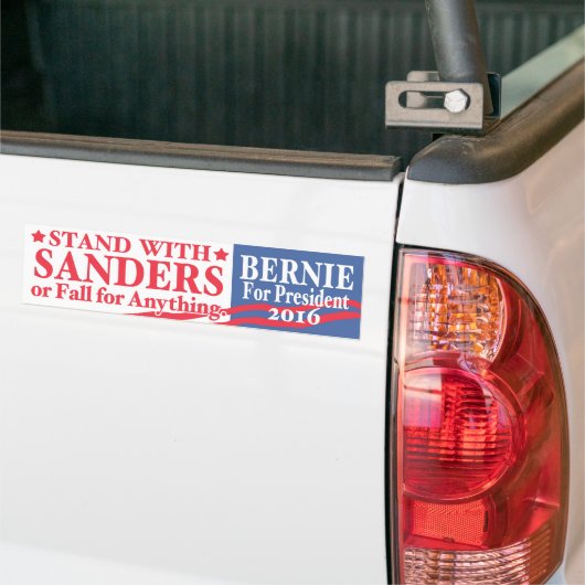 Bernie Sanders 4 President 2016 Bumpersticker (Op Truck)