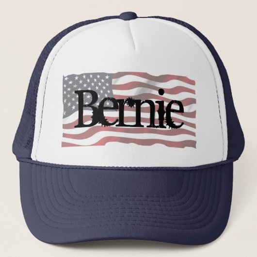 Bernie Sanders Baseball Pet (Voorkant)
