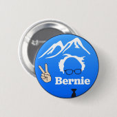 Bernie Sanders - Bergen Ronde Button 5,7 Cm (Voorkant /achterkant)