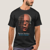 Bernie Sanders Berning Issues Tshirt (Voorkant)