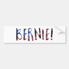 bernie sanders bokeh bumpersticker