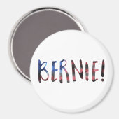 bernie sanders bokeh magneet (Voorkant / Achterkant)