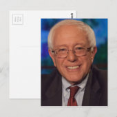 Bernie Sanders Briefkaart (Voorkant / Achterkant)