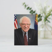 Bernie Sanders Briefkaart (Staand voorkant)