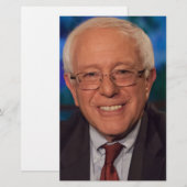 Bernie Sanders Briefpapier (Voorkant / Achterkant)