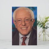 Bernie Sanders Briefpapier (Staand voorkant)