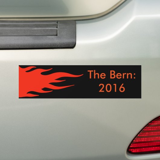 Bernie Sanders bumpersticker. Bumpersticker (Op auto)