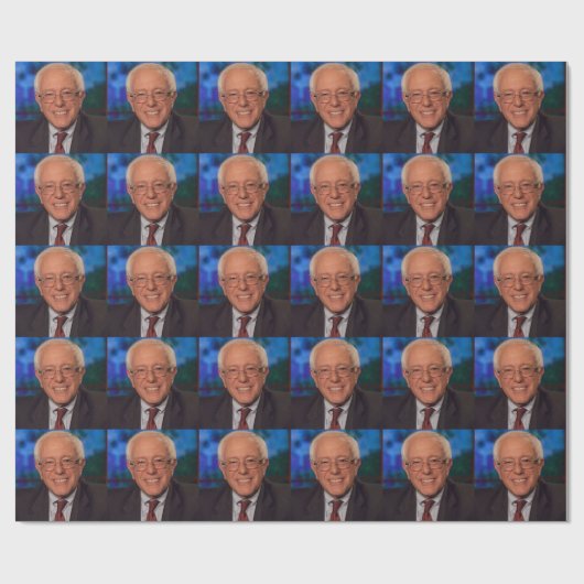 Bernie Sanders Cadeaupapier (Vlak)