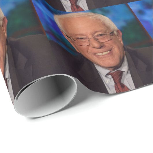 Bernie Sanders Cadeaupapier (Rol Hoek)