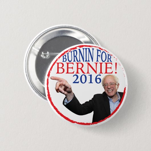 Bernie Sanders Campaign Button (Voorkant /achterkant)