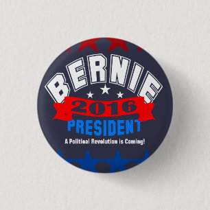 Bernie Sanders Campaign Ronde Button 3,2 Cm