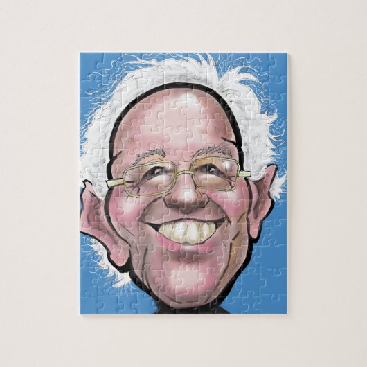 Bernie Sanders Caricature Legpuzzel (Verticaal)