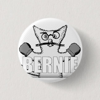 Bernie Sanders Cat met Mittens Ronde Button 3,2 Cm