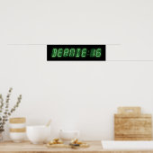 Bernie Sanders Digitale uitlezing Poster (Keuken)