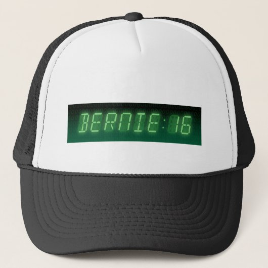 Bernie Sanders Digitale uitlezing Trucker Pet (Voorkant)