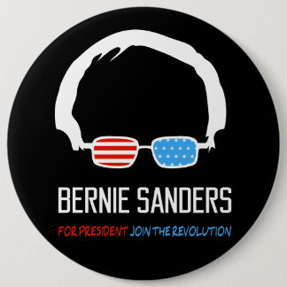 Bernie Sanders - Doe mee aan de revolutie Ronde Button 6,0 Cm